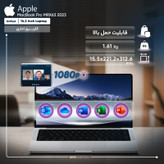 لپ تاپ 14.2 اینچی اپل مدل MacBook Pro MRX43 2023 ZPA-M3 Pro-18GB RAM-1TB SSD