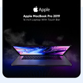 لپ تاپ 16 اینچی اپل مدل MacBook Pro MVVK2 2019 همراه با تاچ بار