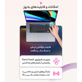 لپ تاپ 16 اینچی اپل مدل MacBook Pro MVVK2 2019 همراه با تاچ بار