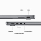 لپ تاپ 14.2 اینچی اپل مدل MacBook Pro MR7J3 2023 LLA-M3-8GB RAM-512GB SSD
