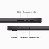 لپ تاپ 16.2 اینچی اپل مدل MacBook Pro MRW23 2023 LLA-M3 Pro-36GB RAM-512GB SSD