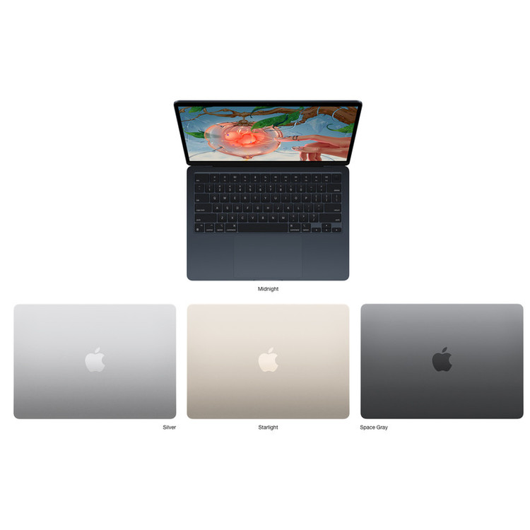 لپ تاپ 13.6 اینچی اپل مدل MacBook Air 2022-M2 16GB 256SSD