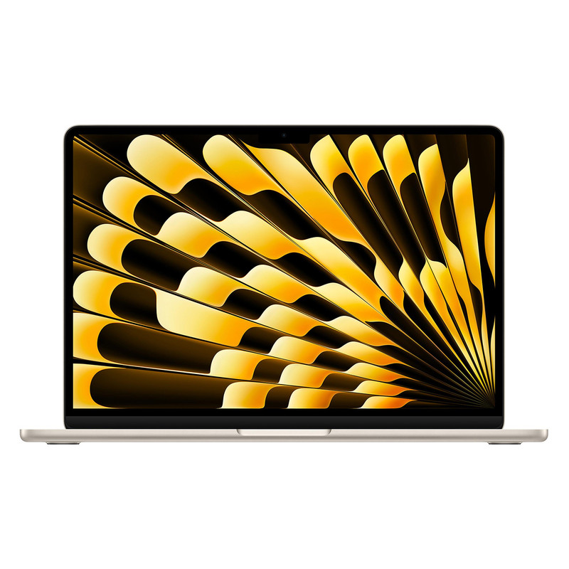 لپ تاپ 13.6 اینچی اپل مدل MacBook Air MC8J4 2024 LLA-M3-16GB RAM-256GB SSD