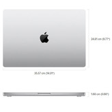 لپ تاپ 16.2 اینچی اپل مدل MacBook Pro MX2X3 2024 ZPA-M4 Pro-24GB RAM-512GB SSD