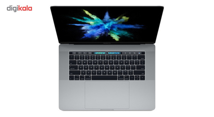 لپ تاپ 15 اینچی اپل مدل 2017 MacBook Pro MPTR2 همراه با تاچ بار
