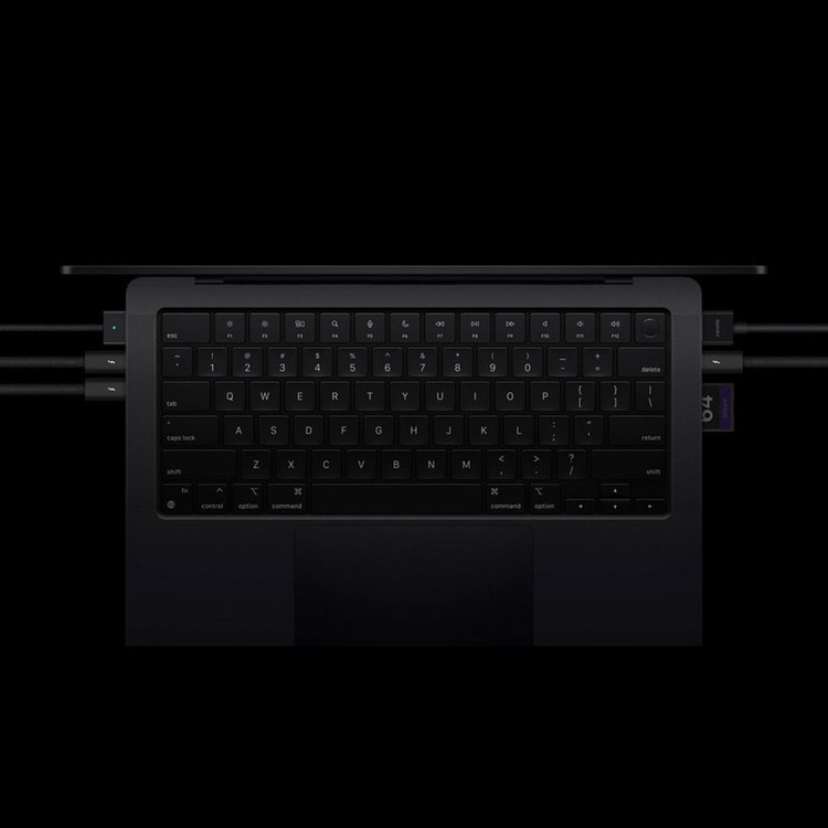 لپ تاپ 14.2 اینچی اپل مدل MacBook Pro MX2K3 2024 LLA-M4 Max-36GB RAM-1TB SSD