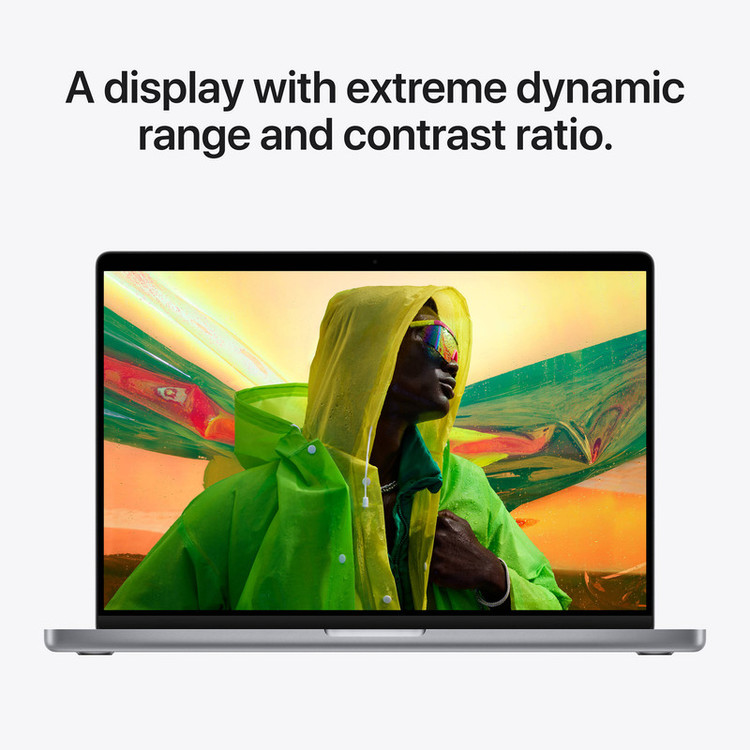 لپ تاپ 14.2 اینچی اپل مدل MacBook Z15H001DK M1 Max 2021