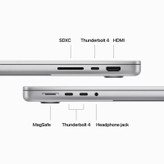 لپ تاپ 14.2 اینچی اپل مدل MacBook Pro MRX73 2023 LLA-M3 Pro-18GB RAM-1TB SSD