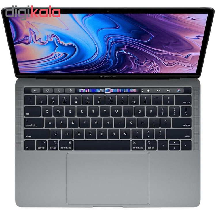 لپ تاپ 13 اینچی اپل مدل MacBook Pro MV962 2019 همراه با تاچ بار