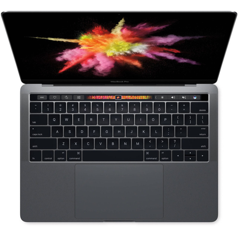 لپ تاپ 13 اینچی اپل مدل MacBook Pro MNQF2 همراه با تاچ بار