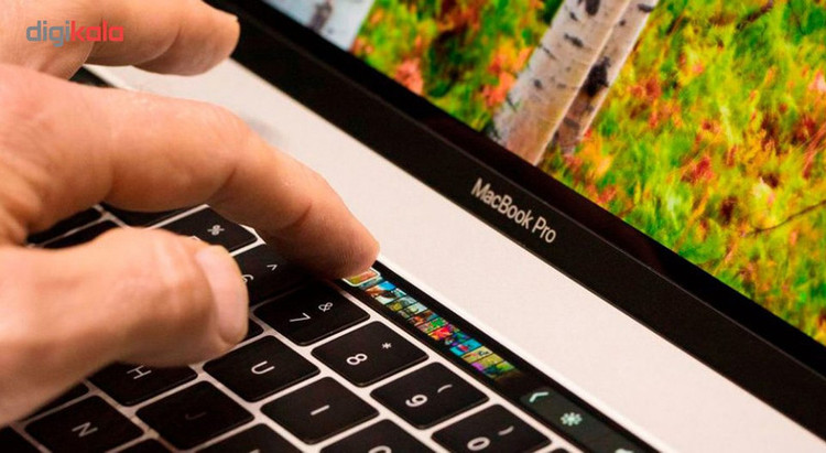 لپ تاپ 13 اینچی اپل مدل MacBook Pro MLVP2 همراه با تاچ بار