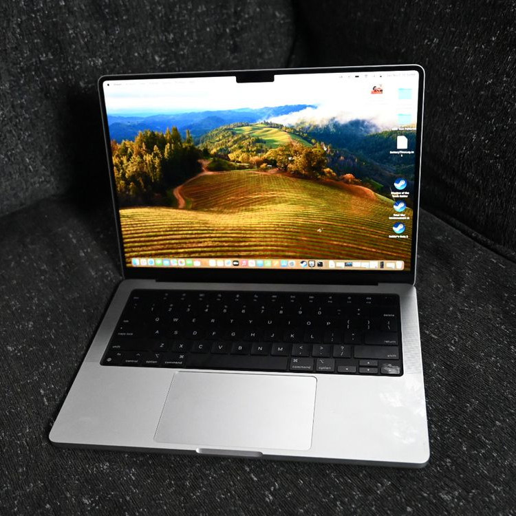 لپ تاپ 14.2 اینچی اپل مدل MacBook Pro MR7K3 2023 LLA-M3-8GB RAM-1TB SSD
