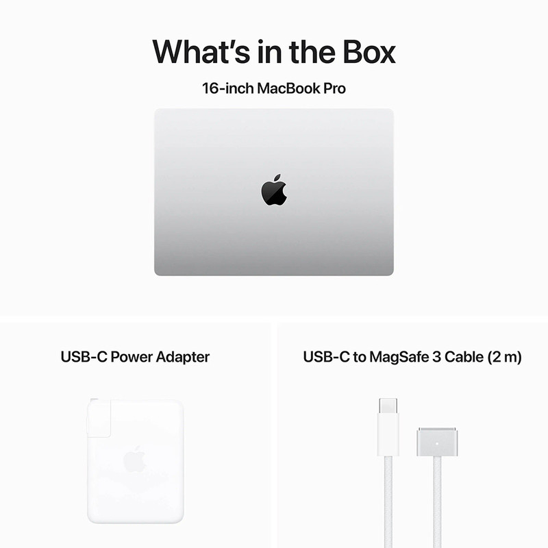 لپ تاپ 16.2 اینچی اپل مدل MacBook Pro MRW63 2023 ZPA-M3 Pro-36GB RAM-512GB SSD