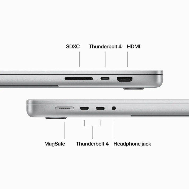 لپ تاپ 16.2 اینچی اپل مدل MacBook Pro MRW63 2023 ZPA-M3 Pro-36GB RAM-512GB SSD