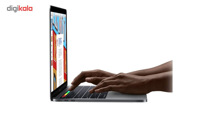 لپ تاپ 13 اینچی اپل مدل MacBook Pro MPXW2 2017 همراه با تاچ بار