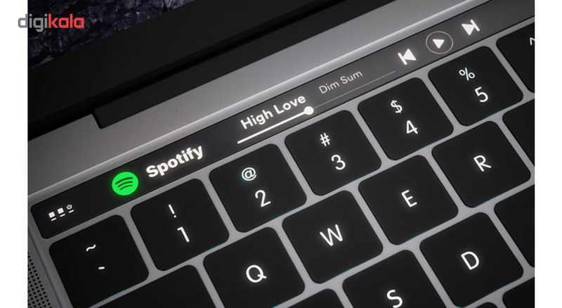 لپ تاپ 15 اینچی اپل مدل 2017 MacBook Pro MPTV2 همراه با تاچ بار