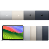 لپ تاپ 13.6 اینچی اپل مدل MacBook Air MRXR3 2024 LLA-M3-8GB RAM-512GB SSD